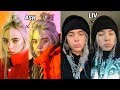 TRANSFORMING OURSELVES INTO BILLIE EILISH | Mescia Twins