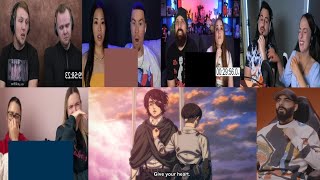 ATTACK ON TITAN FINAL CHAPTER PART 1 REACTION MASHUP!! [ RE-UPLOAD ]