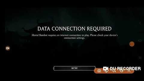 how to fix mortal kombat mobile data connection error 100% fix