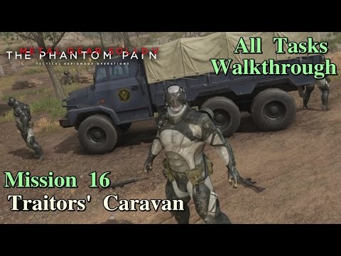 Vídeo: Metal Gear Solid 5 - Traitor's Caravan: Vehículo De Escolta, Aeropuerto De Nova Braga, Escapando De Los Skulls