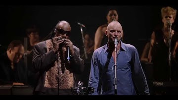 Sting with Stevie Wonder - Brand New Day (Sting 60th Birthday)