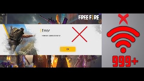 FREE FIRE NETWORK ERROR AND 999+ PING ISSUE SOLVED💯💯 || NET OPTIMIZER ||