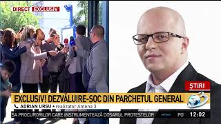 Dezvăluire-Șoc Din Parchetul General