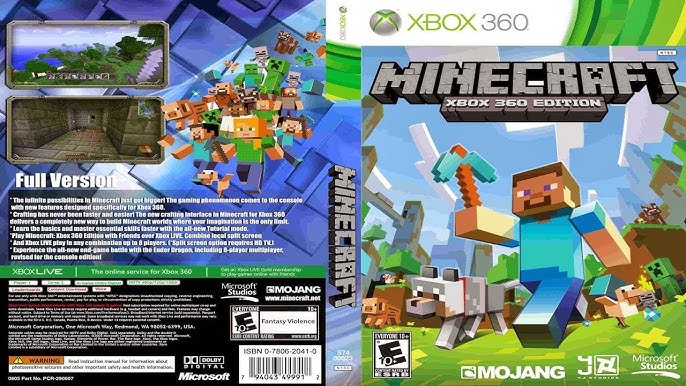 ⚽[JOGOS] Aprendendo Minecraft XBOX 360 Inicio modo sobrevivencia