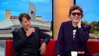 Manic Street Preachers &amp; Suede - Nick Wire &amp; Brett Anderson - BBC Breakfast - 06/10/2023