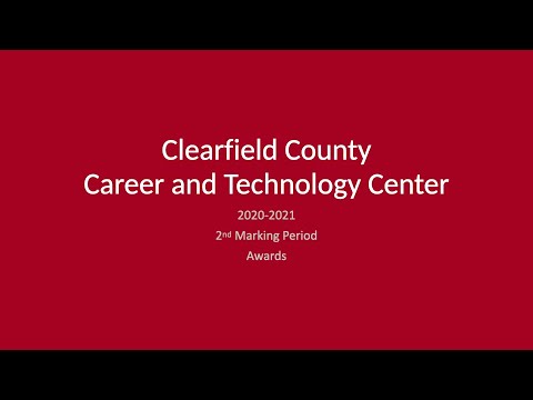 Clearfield County CTC 2nd Marking Period Awards