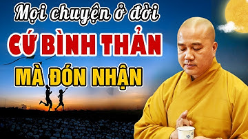 Học cách BÌNH THẢN đón nhận mọi thứ, vạn sự ắt được trời xanh an bài - Giảng Sư Thích Pháp Hòa