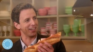 Easy Ham and Gruyere Sandwich with Seth Meyers - Martha Stewart