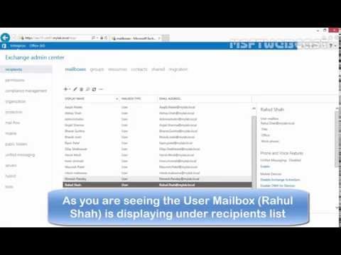 how to disable mailbox and reconnect with existing user in Exchange 2013 SP1