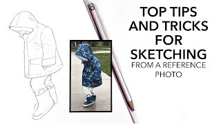 Tricks For Sketching From A Reference Photo! by Emma Jane Lefebvre 11,058 views 6 days ago 21 minutes