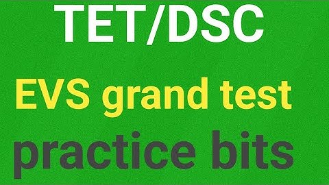 tet| dsc|evs grand test |ap tet|ap dsc| science practice bits for ap tet|