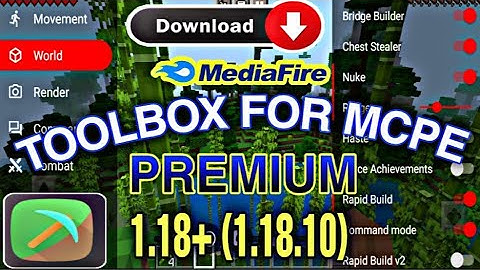 Minecraft Toolbox Premium Download 1.18.10 | Infinite Time | No Password | Mediafire Download Link