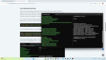 How restore deleted cross tenant access policies in Microsoft Entra