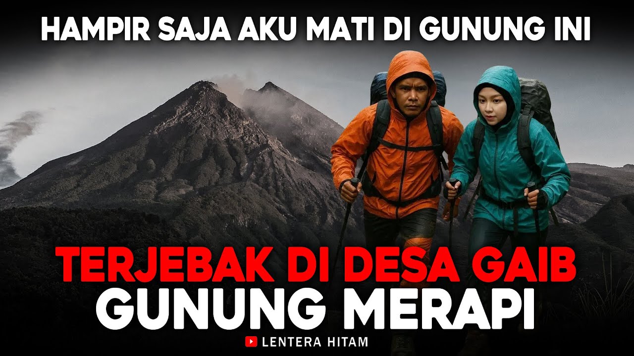 Terjebak Di Desa Gaib Gunung Merapi 2005 - Kisah Mistis Pendaki  By Lentera Hitam