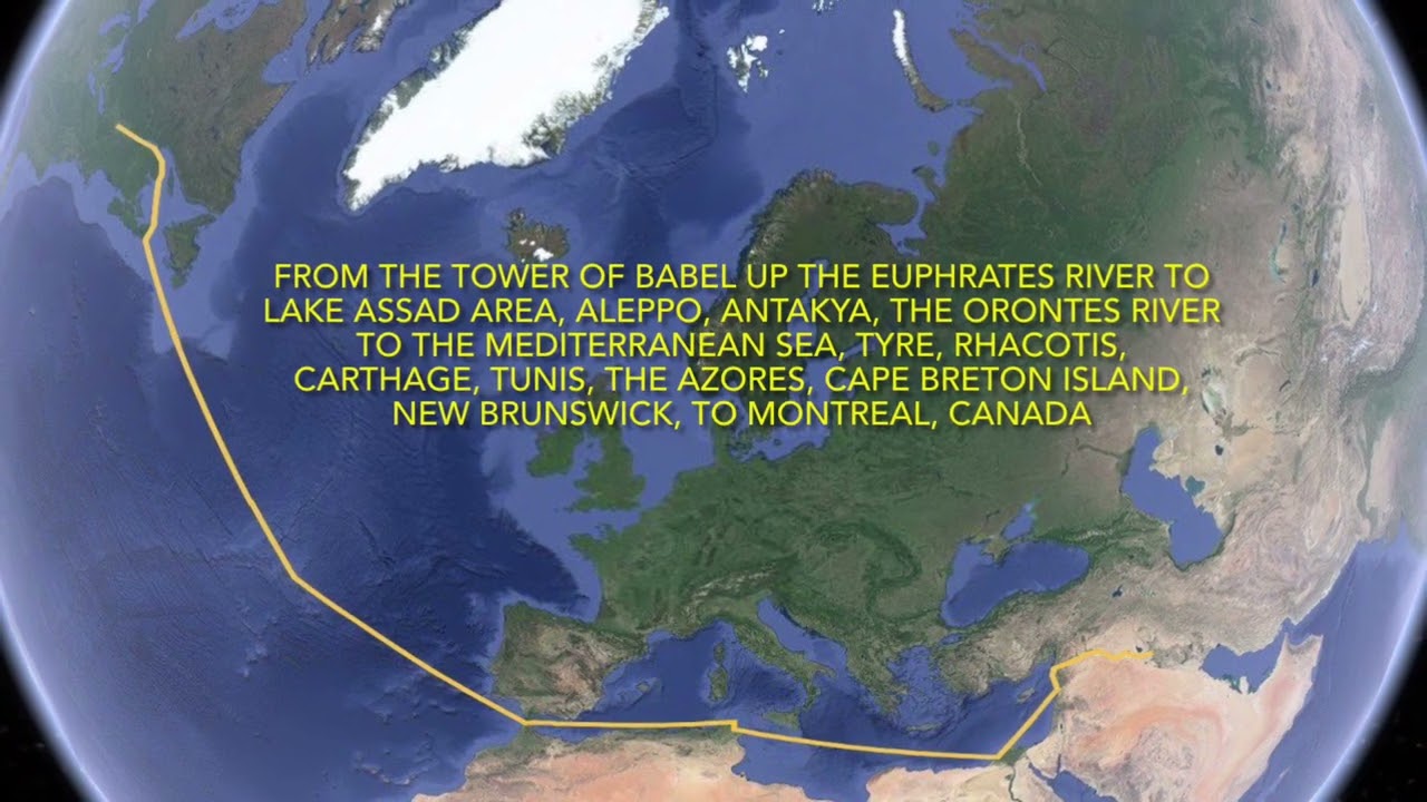 WORLDS GREATEST RECORDED SEA VOYAGE 3143 YEARS AGO