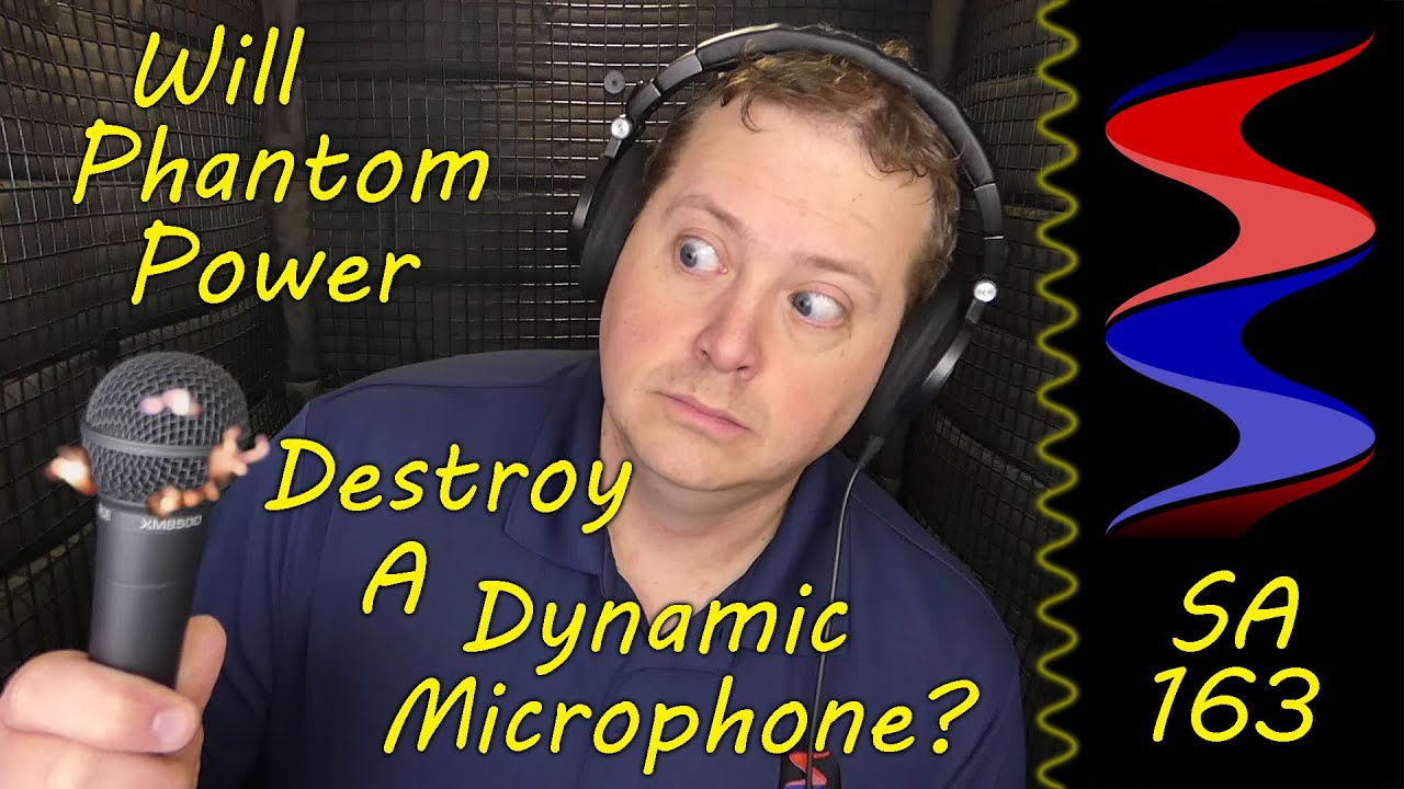 Will Phantom Power Destroy A Dynamic Mic? Sound Speeds YouTube