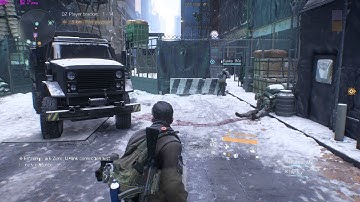 The Division - Entering Dark Zone intro