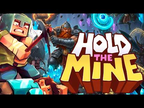 Dig and defend in the new game Hold the Mine