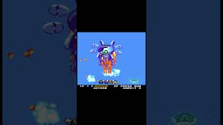 🛸 Detana!! TwinBee PC Engine Japan — 3 Lvl Boss Ведройд 🤖 #DetanaTwinBee #PCEngine #Shorts
