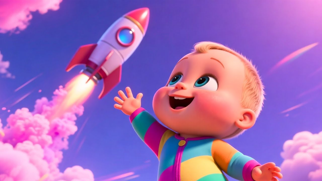 Zoom Zoom Rocket Ride 🚀💫 | Space Adventure for Kids | Fun Learning Video