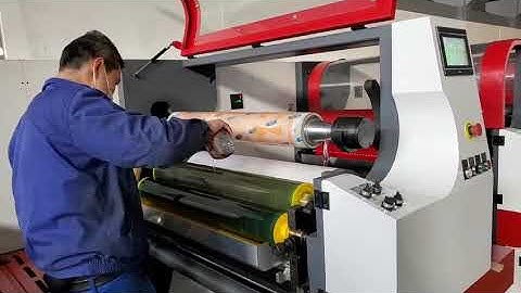 How to Change the Anilox Cylinder on the Horizontal Flexo Printing Machine