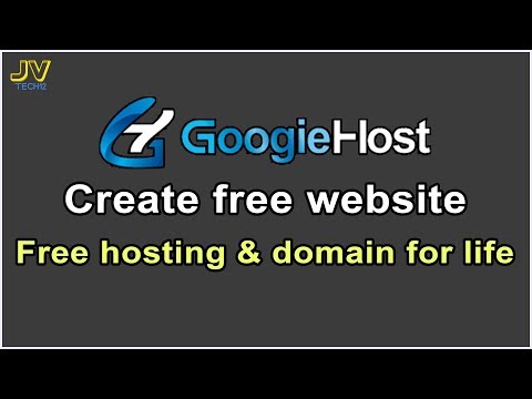 Create free website with Googiehost | Free hosting & domain for life