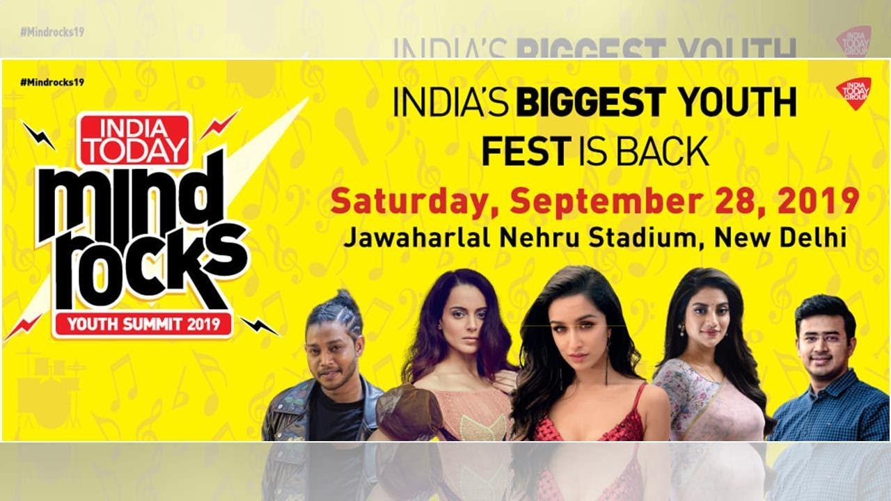 India Today Mind Rocks Youth Summit Registration