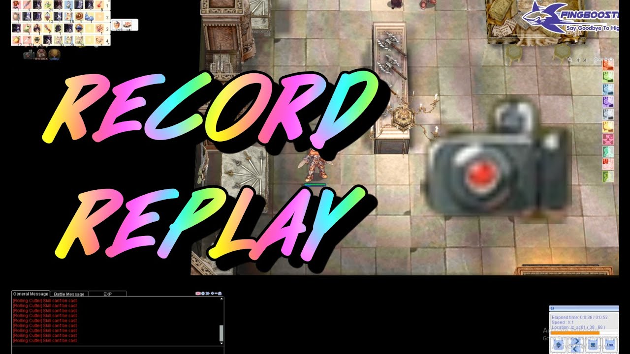 คลิป ro Update 2022 RO Guide - ระบบอัดวิดีโอ Record Replay