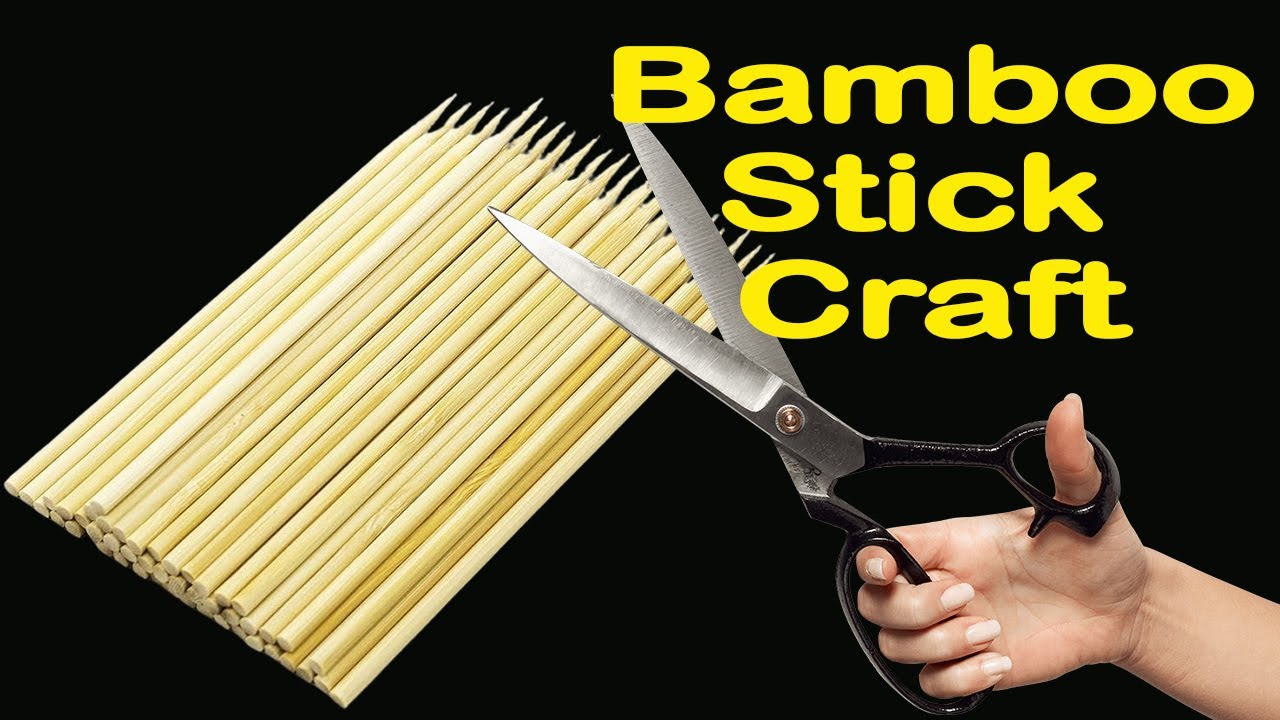 How to Make Stunning Bamboo Stick Decorations for Your Home YouTube