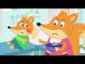 Fox Family pretend play Superhero with Magic Chips | Cartoons for kids #1596