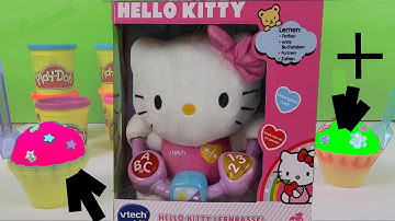 Hello Kitty vtech + 2 Surprise Eggs / Привет кошечка, два  сюрприз яйца  ハローキティ