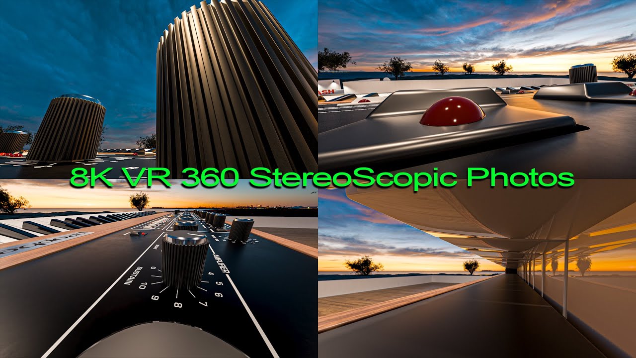 "Prophet 5" - 8k (7680x7680) VR 360 StereoScopic version