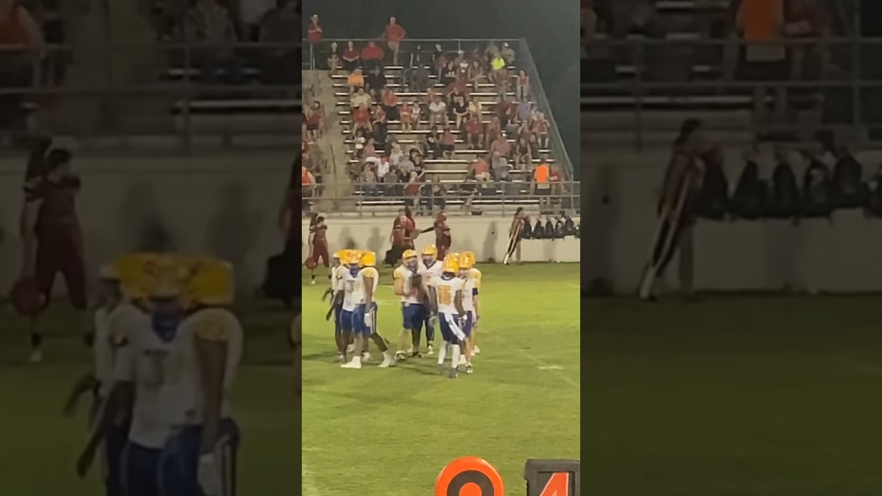 Football game Newberry high school YouTube