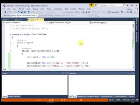 11. modul: ToString override