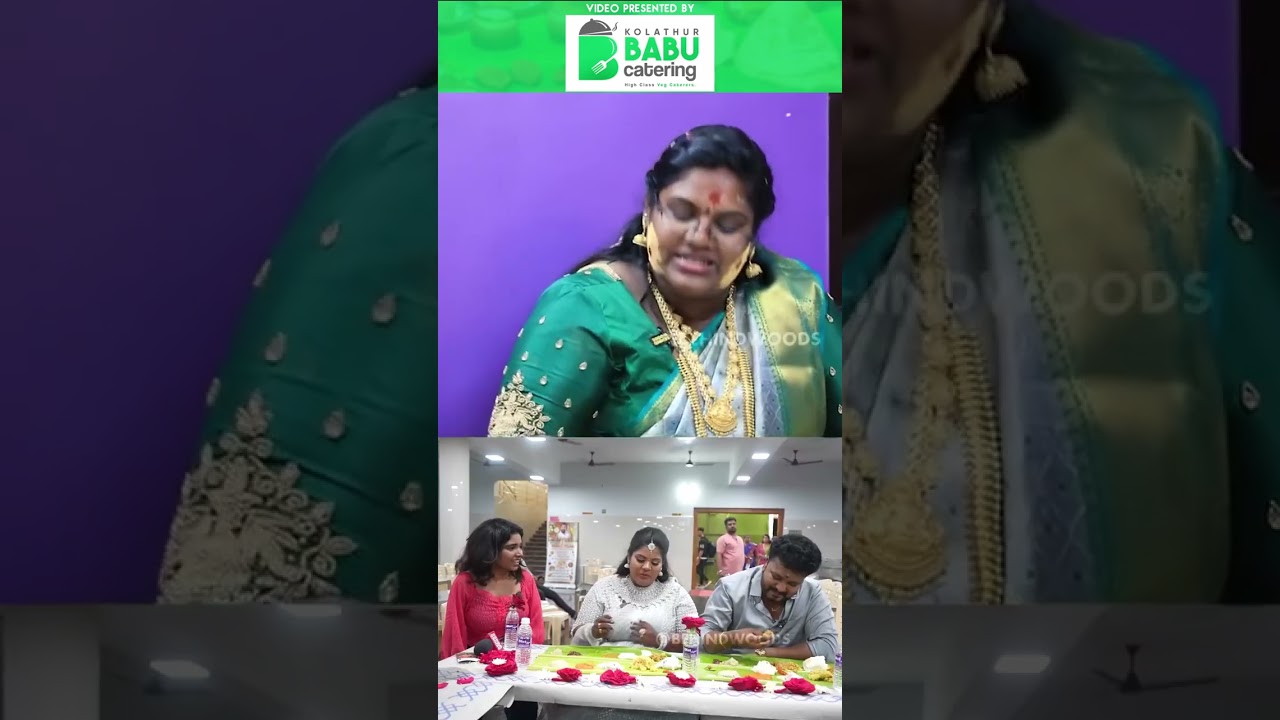 'Marraige -க்கு நான் எடுத்ததுலயே இதான் Best Saree'🥰  Indraja Wedding