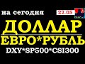 Курс ДОЛЛАРА на сегодня 22.05, курс РУБЛЯ, курс ЕВРО, цена на НЕФТЬ, SP500, DXY, CSI300