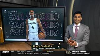 NBA TODAY | Shams Charania has the latest on De’Aaron Fox’s recovery ahead of Game 3 vs. Thunder
