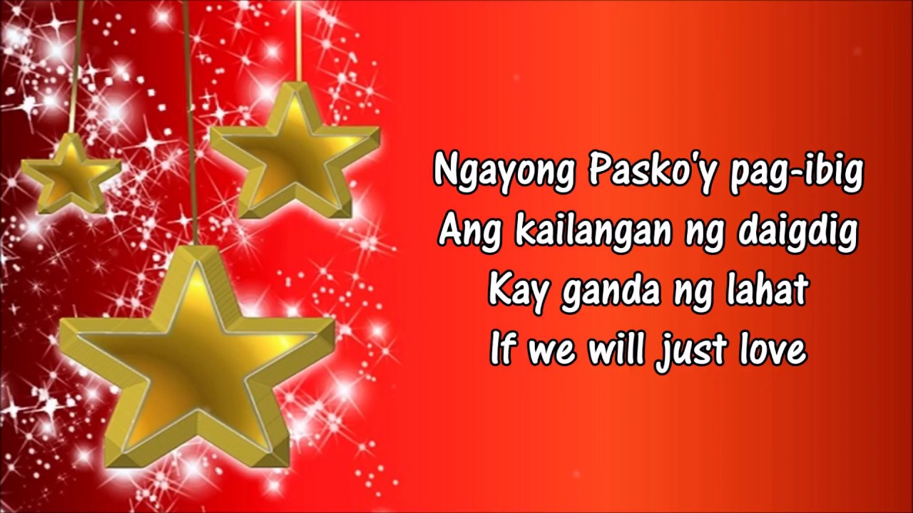 ABS CBN Christmas Station ID 2017 – Just Love Ngayong Christmas Lyrics