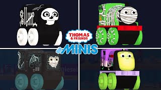 Thomas & Friends Minis - All Scary Engine Thomas, Percy, Diesel And Spencer
