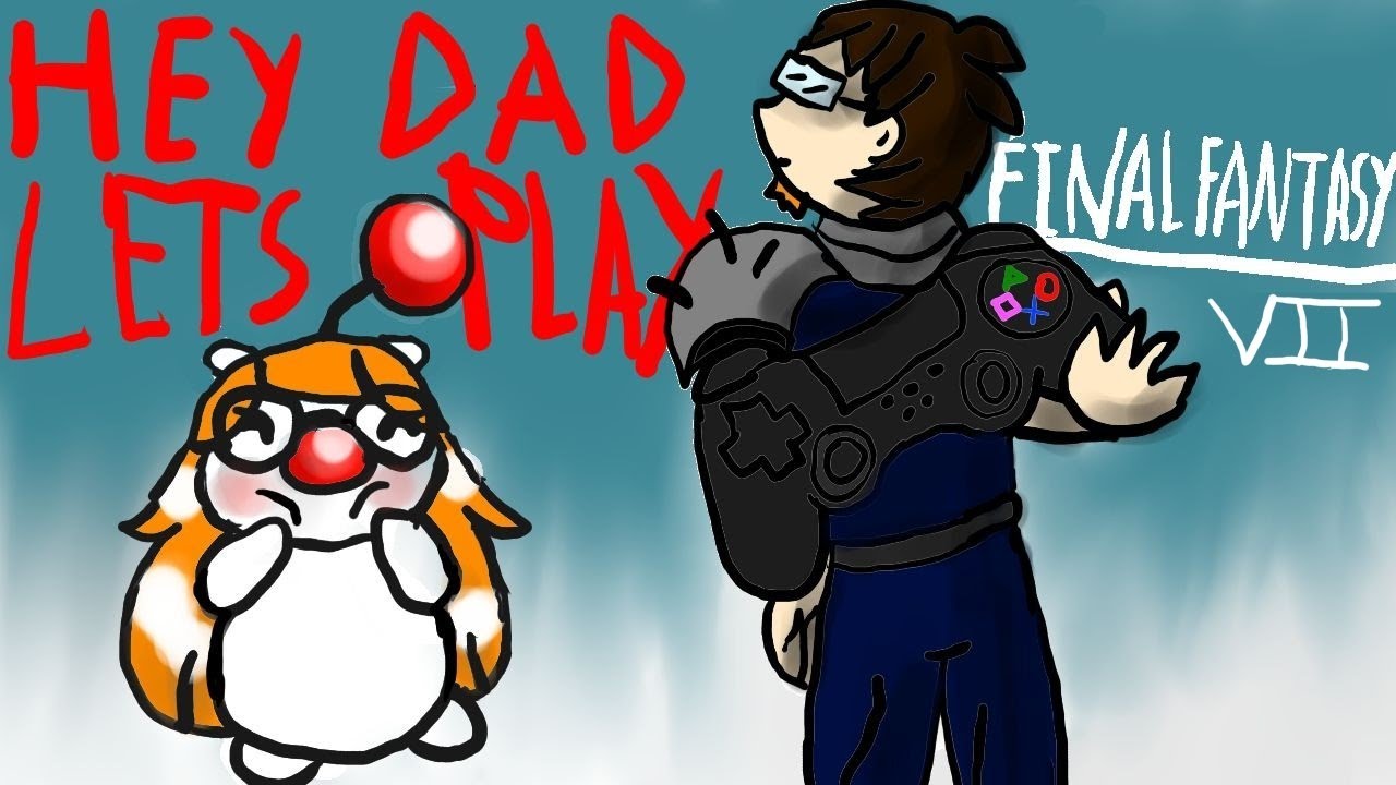 Hey Dad Let's Play Final Fantasy VII Remake!! (Episode 1)