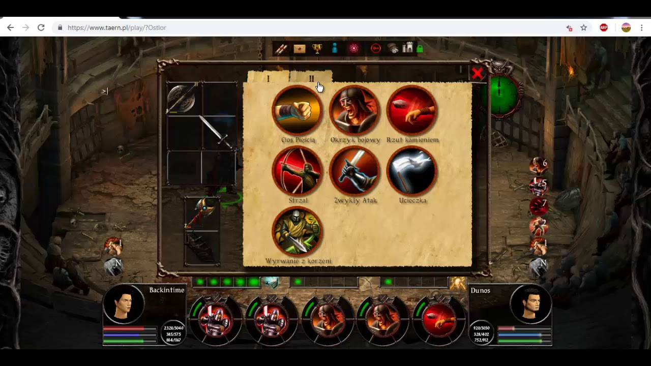 Taern - Turniej Barbarzyńców 1vs1 1-140 1 Miejsce