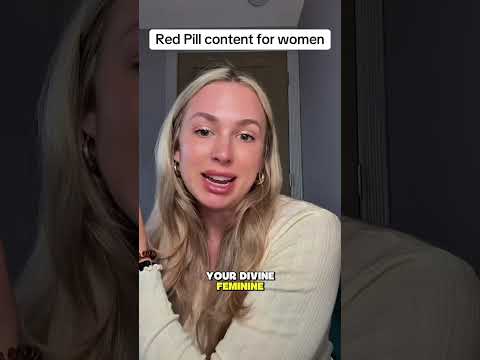 Red Pill content for women #duet #redpill #content #misogyny #women #targeted #tradwife #aesthetic