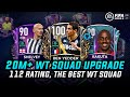 I BUILT THE BEST WEEKEND TOURNAMENT SQUAD | 20M TEAM UPGRADE | 112 RATED WT SQUAD IN FIFA MOBILE |