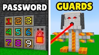 15+ PERFECT Ways To Secure House in Minecraft!
