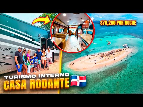 Viajando en CASA RODANTE por República Dominicana | IMPOSIBLE el LUJO🇩🇴😱