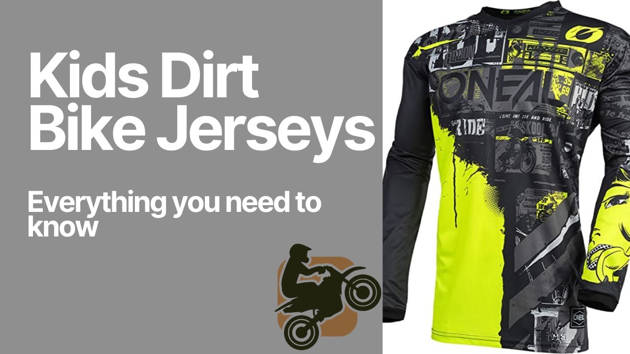 Kids Dirt Bike Jersey: What's the benefit?