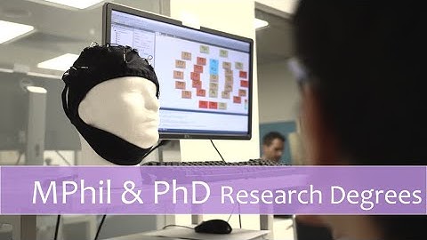 MPhil & PhD Research Degrees