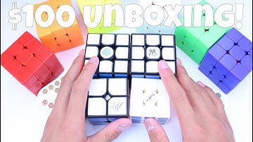 $100 Dollar Unboxing From Speedcubeshop.com!