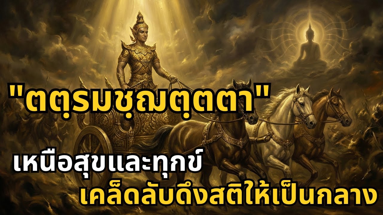เหนือสุขและทุกข์ | เคล็ดลับดึงสติให้เป็นกลางแบบ 