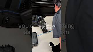 POV: You work blue collar and you drop something... #electrician #comedyshorts #tools #bluecollar